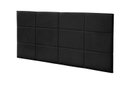Ver imagem 1 de Painel Raissa 100 cm Suede Preto
