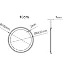 Ver imagem 2 de Porta Grelha Elleve Redondo 100mm Polida Linear