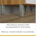 Ver imagem 7 de Balcão Cozinha Nesher Burguesa 1 Porta 1 Gaveta Freijo / Branco