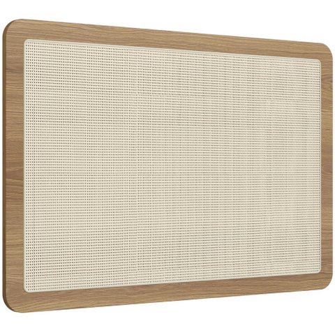 Cabeceira Cama Box Solteiro Painel com Telinha 90cm Moss A03 Hanover - Lyam Decor