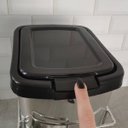 Ver mais imagens de Lixeira Para Cozinha Suprema Corrediça Deslizante Lateral 9 litros Cromado Dimec