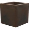Vaso Cubo Fosco 30x30cm Antique Rusty - 1