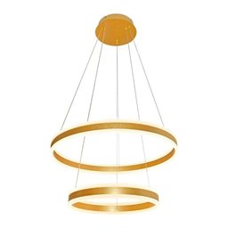 Lustre Pendente Sindora Dcd03002 Dourado Led Bivolt - 1