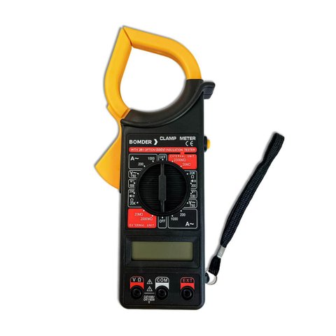Alicate Amperímetro Digital com Bolsa e Ponta de Prova