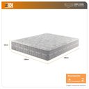 Ver imagem 2 de Colchão Casal Anjos Molas Ensacadas Alabama 138x188x24cm