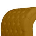 Ver imagem 3 de Maca Capitonê Estofada para Salão de Beleza Extensão de Cílios Estética - Sv Decor:mostarda
