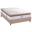 Ver imagem 1 de Cama Box Casal Colchão Molas Herval Masterpocket Ensacadas Poseidon Plus C1954 Pillow Top +