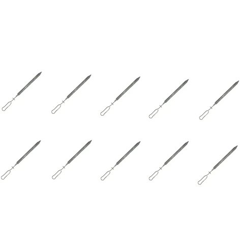 Kit 10 Espetos 25mm para Boi Comercial Lobo Churrasqueiras - Linha Churrascaria