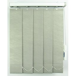 Persiana Vertical em Tecido Blackout Crisdan Largura 1,70 X 2,20 Altura Cinza - 3