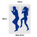 Ver imagem 7 de Cama Box Casal Sintético Bipartido + Colchão Ortobom Airtech Molas Ensacadas 65x138x188 Marrom