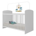 Ver imagem 1 de Berço para Colchão 60x130cm Sonho Multimóveis BB0515 Branco