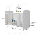 Ver imagem 7 de Berço para Colchão 60x130cm Sonho Multimóveis BB0515 Branco