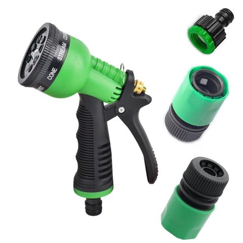 Esguicho para Mangueira com 8 Jatos com Engate Rápido