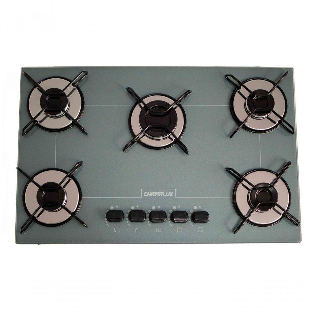 Cooktop 5 Bocas Ultra Chama Arame Cor Prata - 6