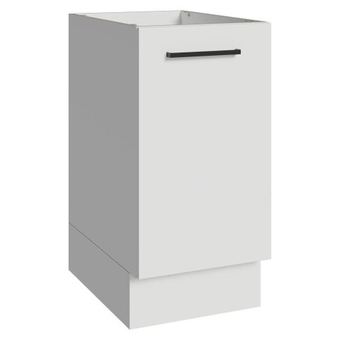Balcão de Cozinha 40 cm 1 Porta (sem Tampo) Branco Agata Madesa