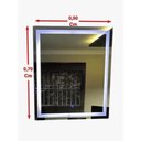 Ver imagem 7 de Espelho Jateado com 3 Tons de Led e Touch Screen Fonte Slim 70x50