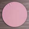 Kit 8 Peças Capa Sousplat Tecido Oxford Liso Rosê para Mesa Posta - 3