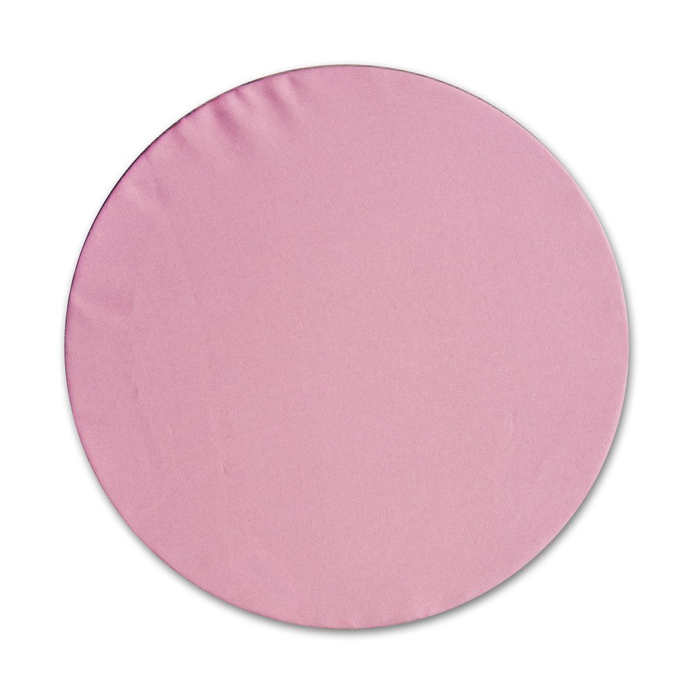 Kit 8 Peças Capa Sousplat Tecido Oxford Liso Rosê para Mesa Posta - 1