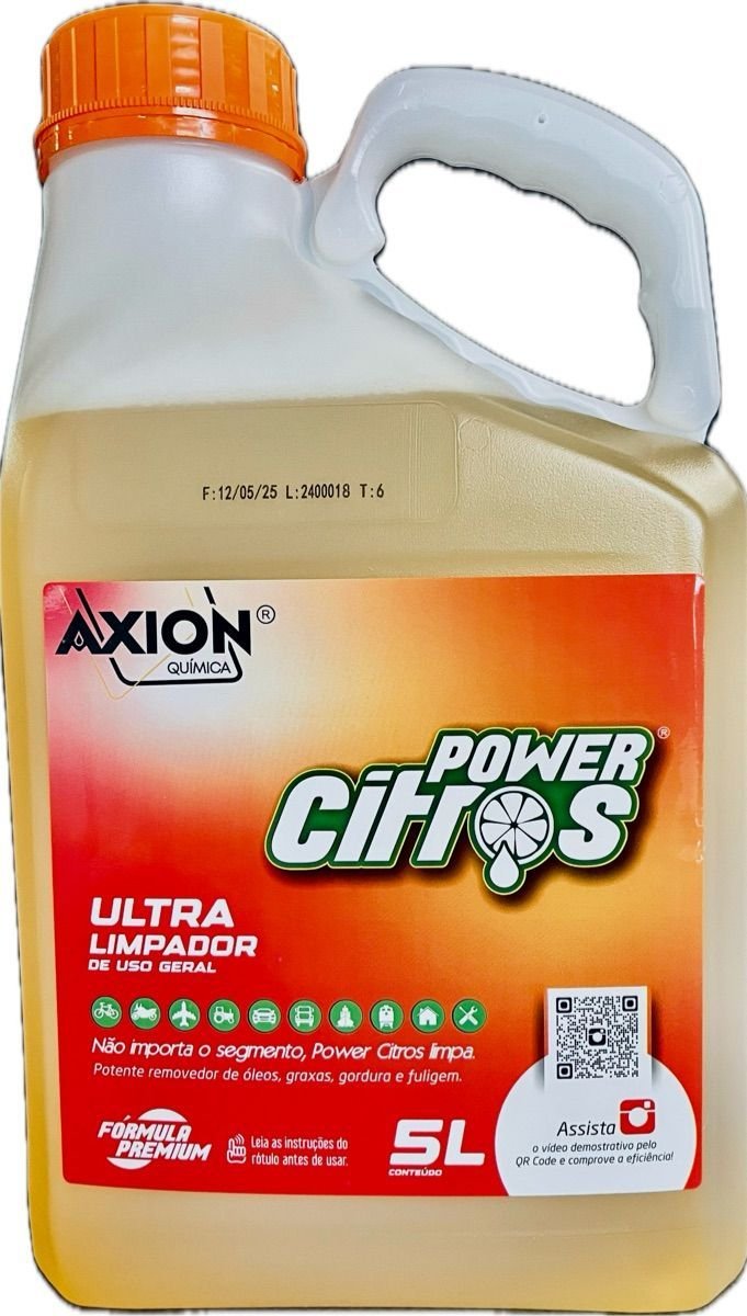 Power Citros Ultra Limpador Desengraxante Desengordurante 5l ...