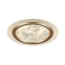 Ver imagem 1 de Plafon Sindora Dcx02346 Φ40x4,5cm Metal Dourado e Acrílico 25w Multitemperatura