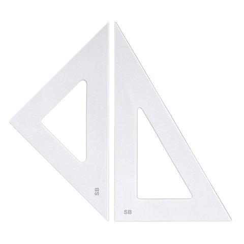 Conj-esquadros-acrilicos-45-+-60-desenho-tecnico-15-cm Sb