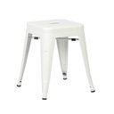 Ver imagem 2 de KIT - 2 x banquetas baixas Iron Tolix - 45 cm - Branco
