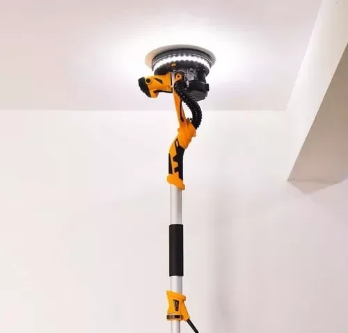 Lixadeira Profissional De Parede E Teto C/ Led - 880w - 3