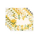 Ver imagem 1 de Kit Jogo Americano Yellow Flower - 4 Peças