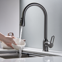 Ver imagem 2 de Torneira Misturador Gourmet Cozinha Grafite Bica Extensível HB-M1302ZF Harmony Misturador Cozinha M1