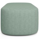 Ver imagem 6 de Puff Decorativo Orgânico para Living Quarto 100cm Doha W01 Linho Verde Menta - Lyam Decor