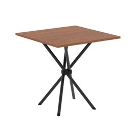 Conjunto de Mesa Tubular 70x70cm Tampo em Mdf 4 Cadeiras Sara - 5