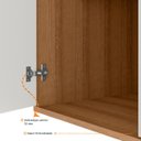 Ver imagem 6 de Cozinha Completa Modulada 910 Mm Darcy Branco com Ripado