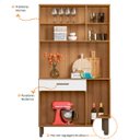 Ver imagem 4 de Cozinha Completa Modulada 910 Mm Darcy Branco com Ripado