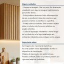 Ver imagem 7 de Armário Aéreo para Cozinha 3 Portas Ripadas 120cm Salvador Marrom/Cinamomo