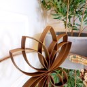 Ver imagem 4 de Estatueta Flor de Lótus - Símbolo Vida, Decoração,quarto - Cor: Bronze