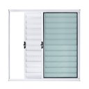 Ver imagem 1 de Veneziana 3 Folhas - Alumínio Branco 1,00 X 0,80