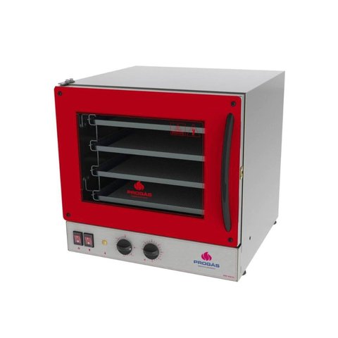 Forno Turbo Elétrico Progás Fast Oven Analógico Vermelho Prp-004 G2 -220v
