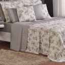 Ver imagem 1 de Cobre Leito Queen Top Line Estampado 180 Fios 3 Peças - Capri