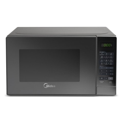 Forno Micro-ondas Midea 20 Litros 700w Prata com Porta Espelhada Mrae21 127v