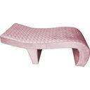Ver imagem 2 de Maca Estética Ergonomica Metalassê Inclinada 70 Cm Turqueza Slk Decor Nina Rosa Claro