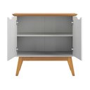 Ver imagem 3 de Buffet com 2 Portas Colombo Branco Acetinado