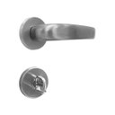 Ver imagem 1 de Fechadura Banheiro Seti 106 Cromo Acetinado 55mm - Rodrigues