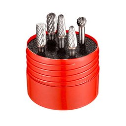 Jogo de Limas Rotativas - Med. 9.6 Mm X 6.0 Mm (va) - 5 Peças - P880 - 1