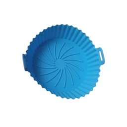 Tapete e Bandeja de Silicone para Fritadeira a Ar - Azul - 1