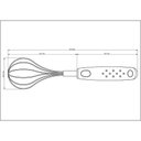 Ver imagem 4 de Batedor Manual Tramontina Utilitá em Aço Inox com Cabo de Polipropileno Preto Tramontina