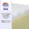 Travesseiro Antirrefluxo com Gomos Massageadores de Espuma da Nasa Rampa Antivarizes BF Colchões - 2