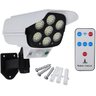Kit 2 Super Cameras Falsa Sensor de Presença Prova Dágua Externo 7 Cobs 42 Super Leds - 2