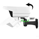 Ver imagem 3 de Kit 2 Super Cameras Falsa Sensor de Presença Prova Dágua Externo 7 Cobs 42 Super Leds