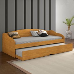Sofa Cama com Auxiliar Funny Iii Cinamomo Conquista - 2