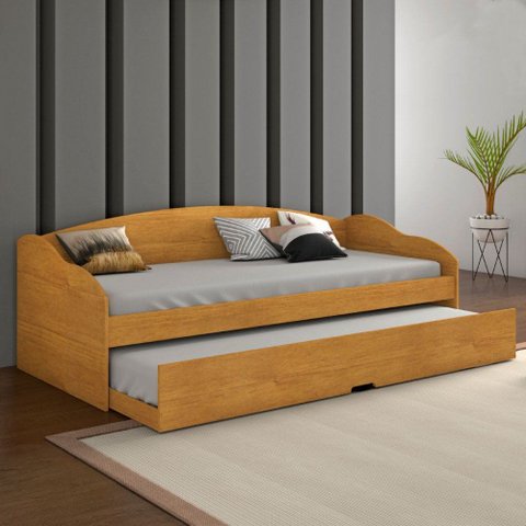 Sofa Cama com Auxiliar Funny Iii Cinamomo Conquista